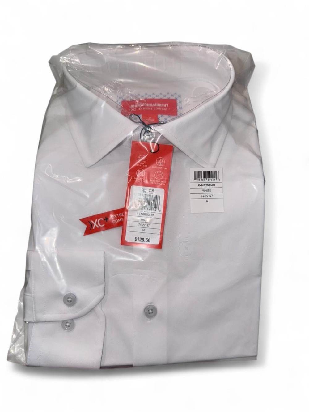 Johnstons & Murphy XC+™ Motion Long-Sleeve Dress Knit Shirt